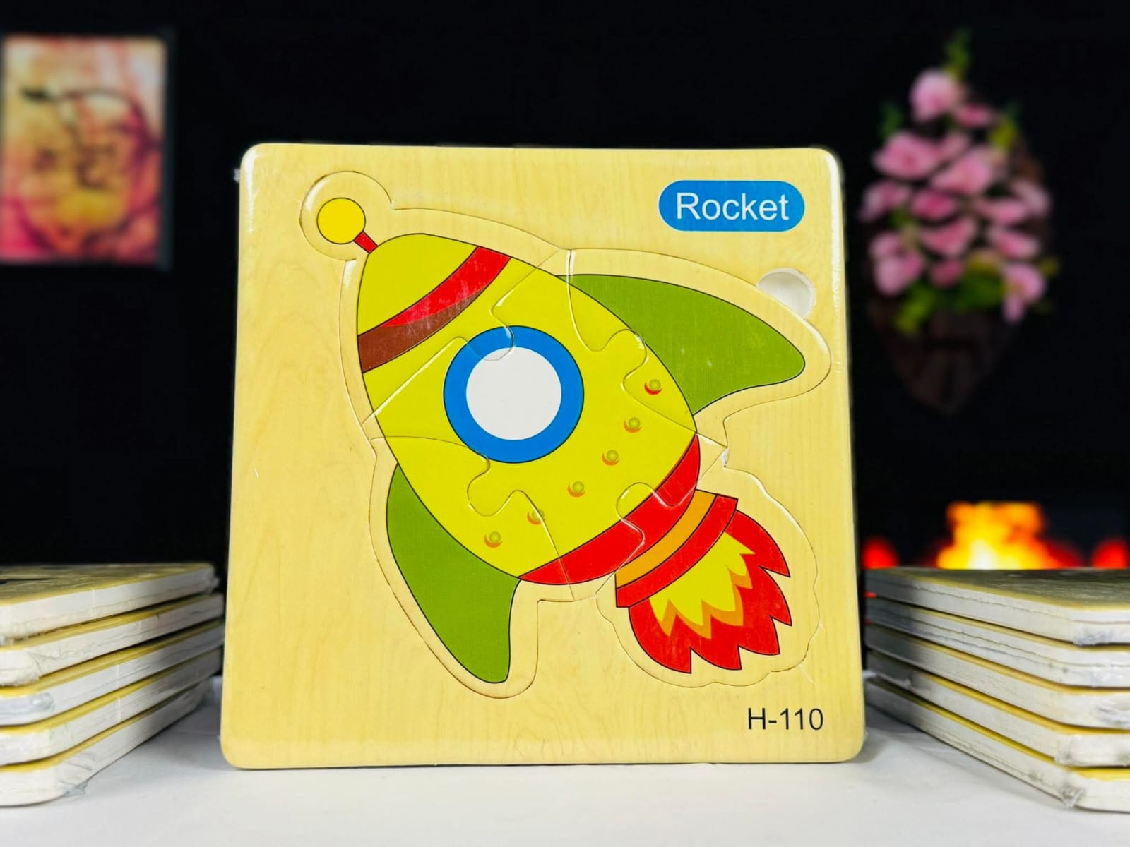 রকেট (Rocket)পাজল (PVC Puzzole Board)