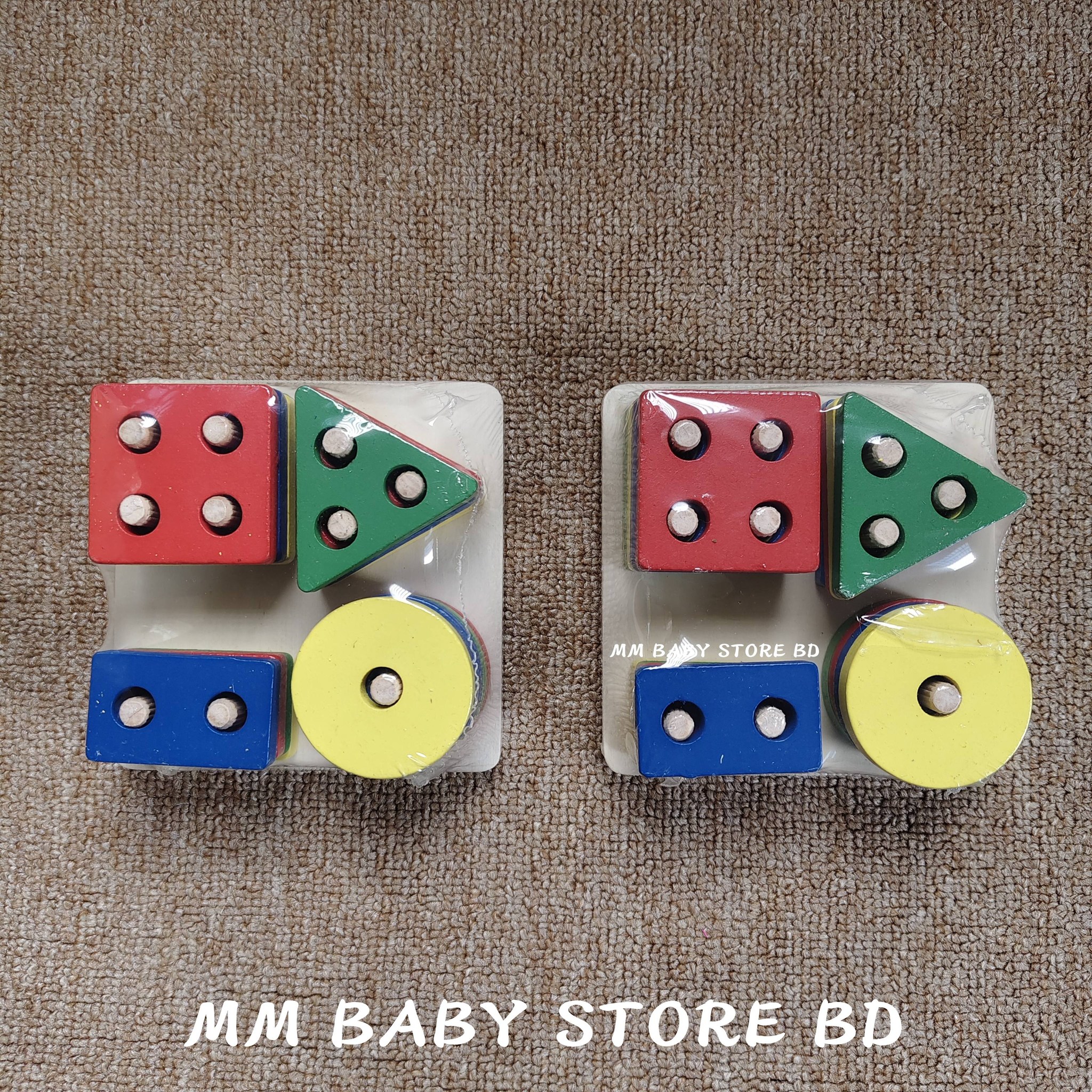 Montessori Wooden Geometric Shape Sorter